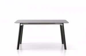 Punt Прямоугольный раздвижной стол из дуба