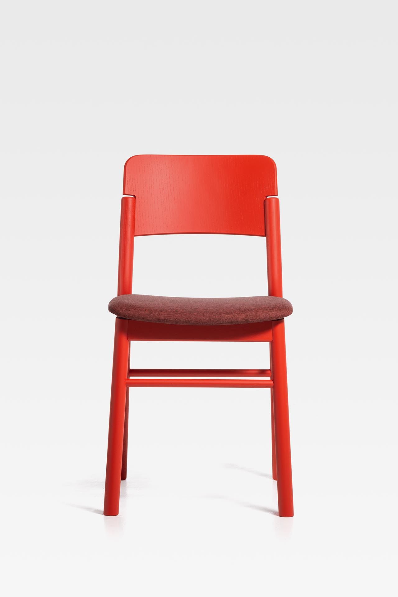 Деревянный стул с мягким сиденьем SIPA ARCH-00082050 - Вид №10
