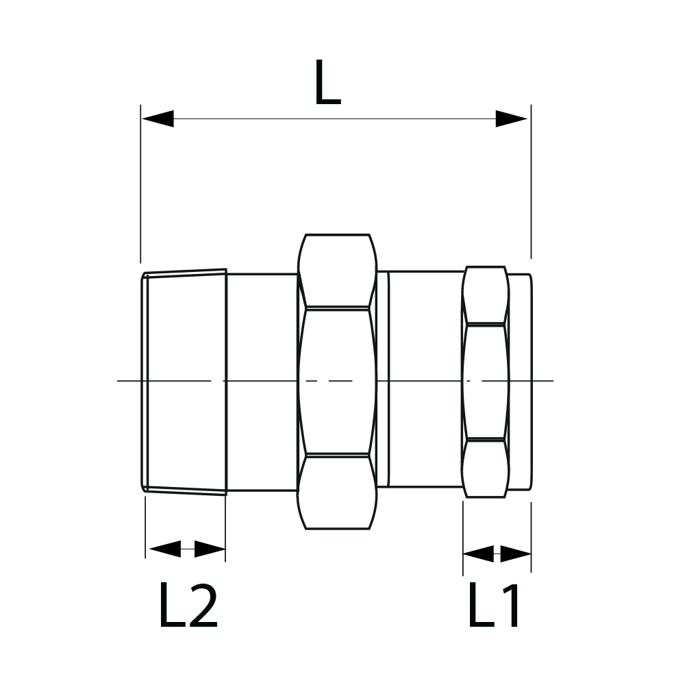 8126016000000 Разъемные соединения Tece  - Вид №1