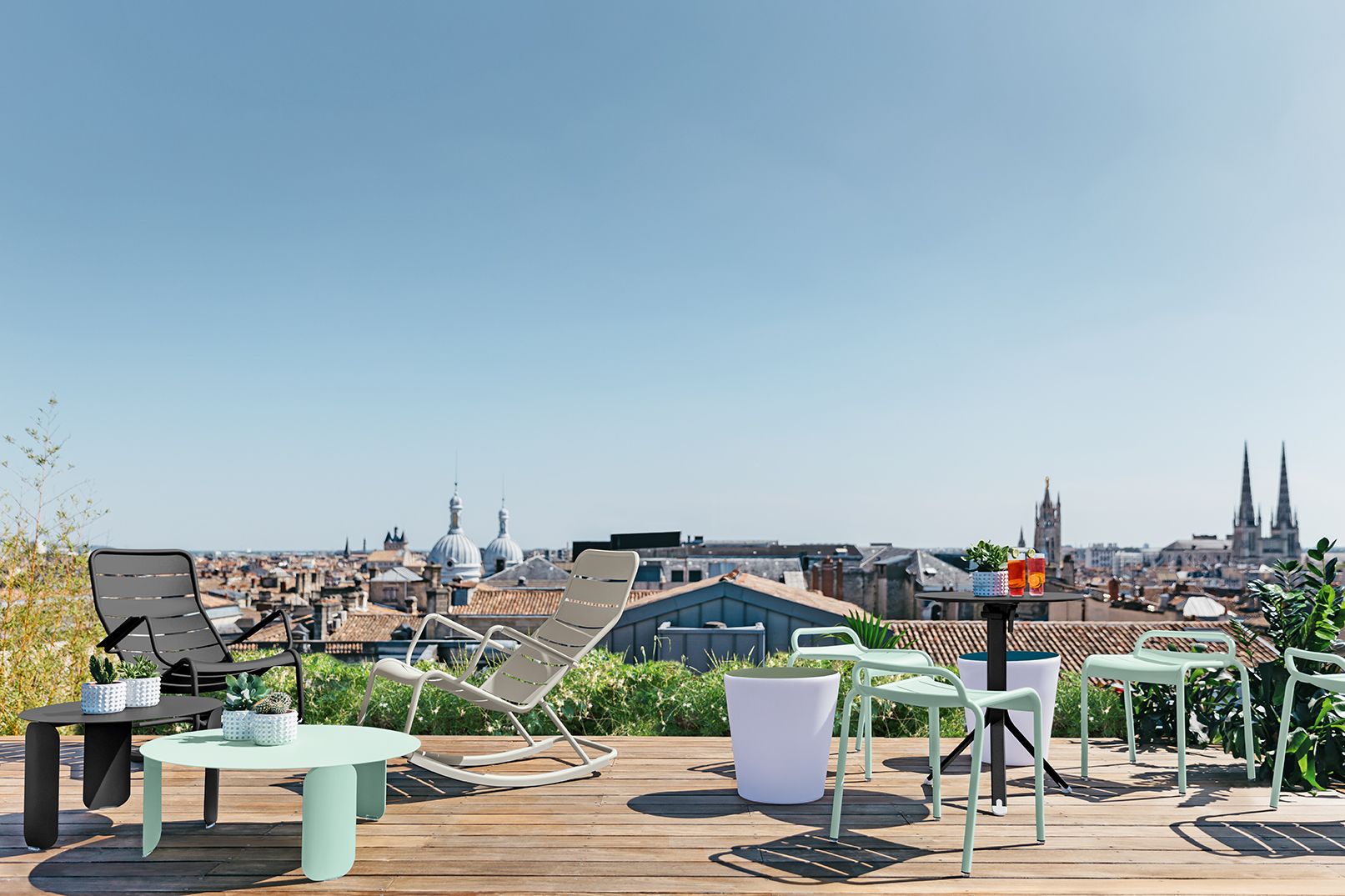 Алюминиевый стул Fermob Luxembourg ARCH-00098882 - Вид №1