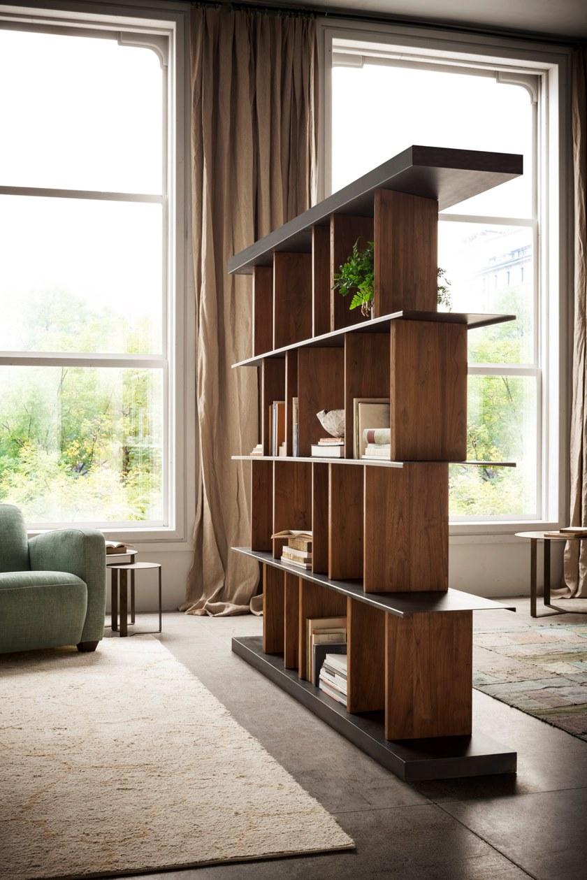 ELITE TO BE Книжный шкаф двусторонний с вращающимися деревянными полками sun-id-1344883 - Вид №3