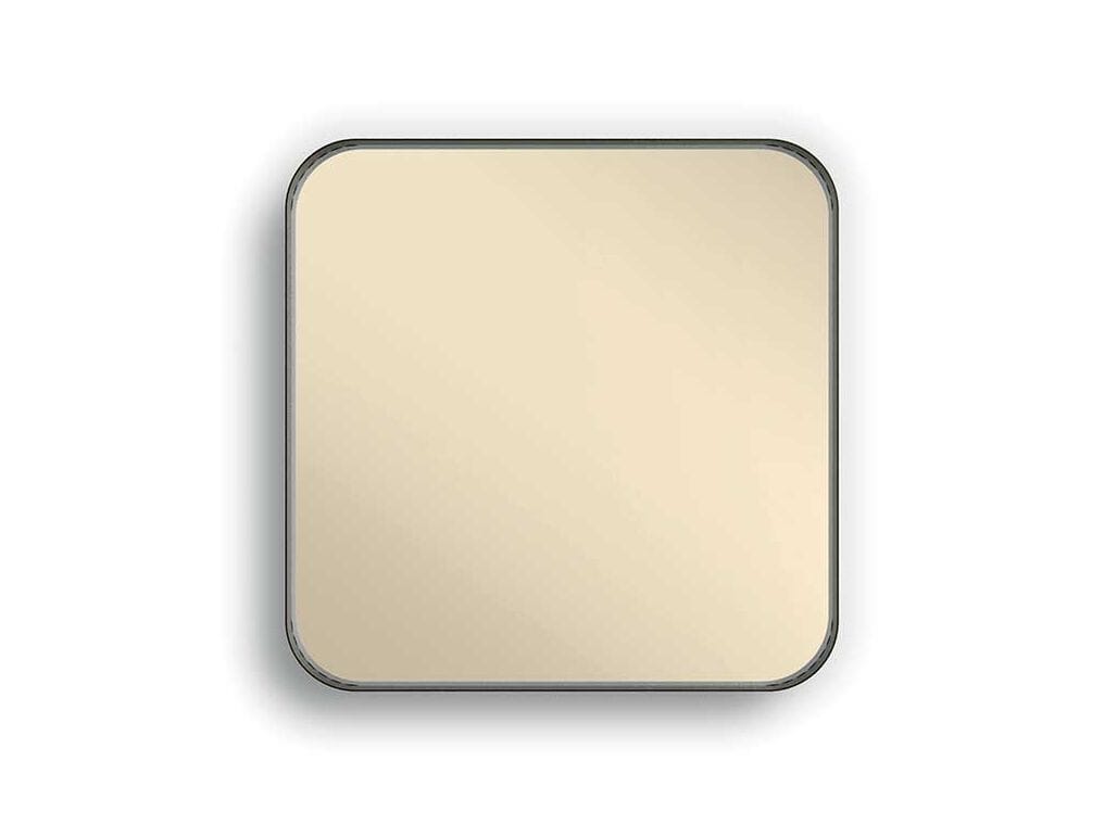 Квадратное металлическое зеркало с рамкой Pacini & Cappellini Ron ARCH-00011522