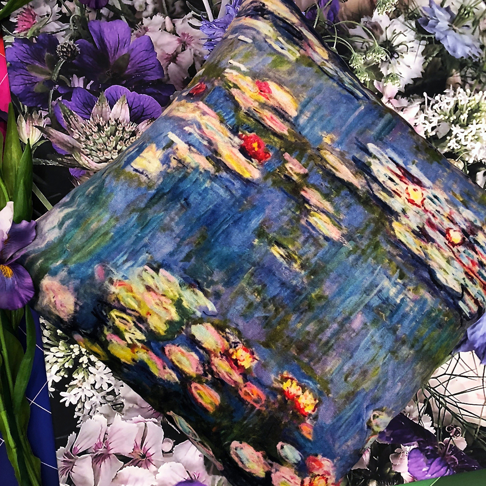 4113112 Арт-подушка «Водяные лилии, 1916» Object Desire  - Вид №3