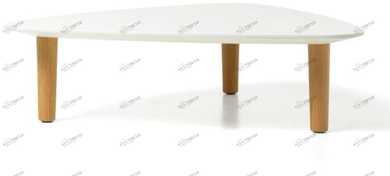 Diemme Низкий треугольный журнальный столик из мдф Bread sun-id-1346145