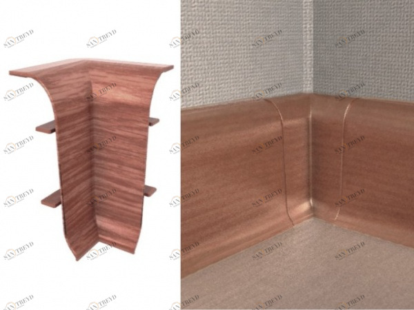 Угол внутренний с текстурой 118 Орех грецкий (2 шт) RICO LEO 2541328