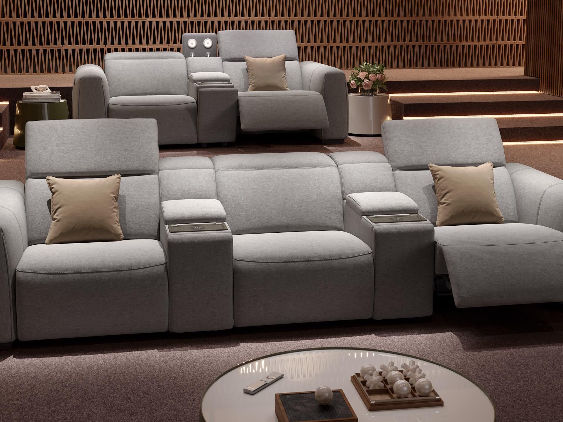 3-местный тканевый диван Sofanella тысячное кино ARCH-00038901 - Вид №6