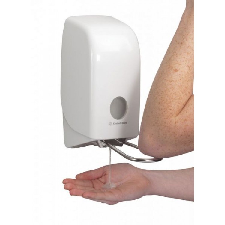 6955 Kimberly Clark Диспенсер для жидкого/пенного мыла локтевой белый Kimberly Clark Professional Aquarius 6955 белый  - Вид №3