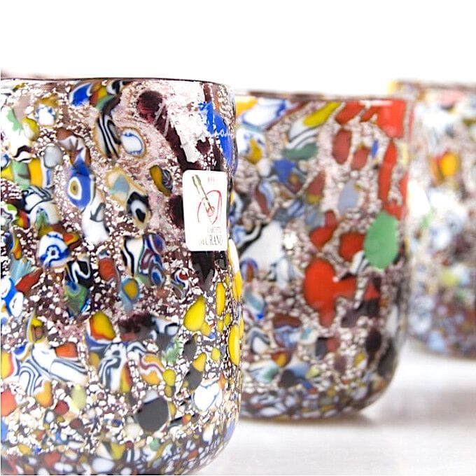 Набор из шести стаканов из муранского стекла ручной работы YourMurano готы ARCH-00080501 - Вид №2