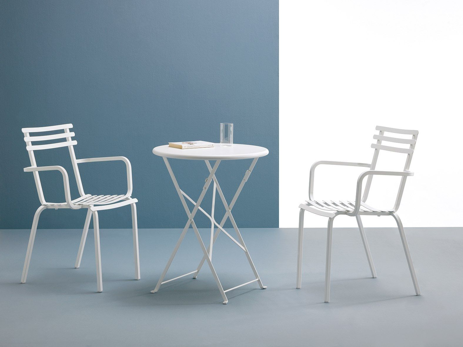 Железный штабелируемый садовый стул Ethimo ARCH-00144820 - Вид №13