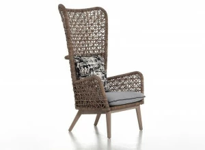 Gervasoni Кресло Bergere из ротанга Inout