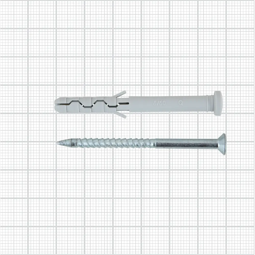 Дюбель-гвоздь цилиндрическая манжета Standers 6x60 мм, нейлон, 75 шт STLM-2018968 - Вид №4