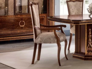 Arredoclassic Стул с обивкой и подлокотниками Modigliani 240