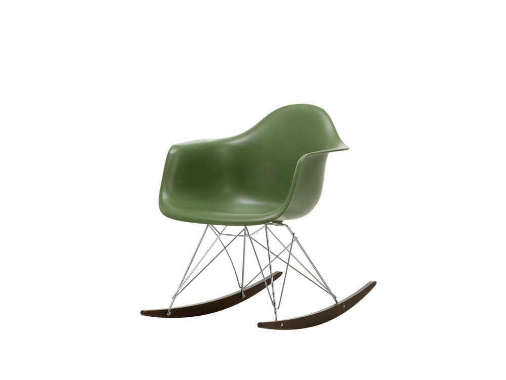 Мягкое тканевое кресло-качалка с подлокотниками VITRA Eames Plastic Chair ARCH-00023828 - Вид №208