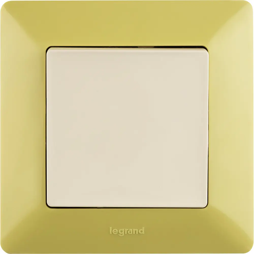 Рамка для розеток и выключателей Legrand VLN-L Лайм 1 пост цвет зеленый Valena Life STLM-2049664 - Вид №2