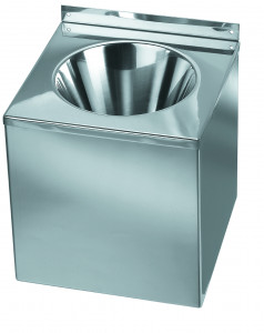 SNLM35CS Настенный умывальник из нержавеющей стали mediclinics