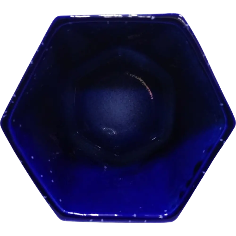 Кактусник 9x10x9 см v0.49 л керамика синий Santreyd STLM-2085146 - Вид №2