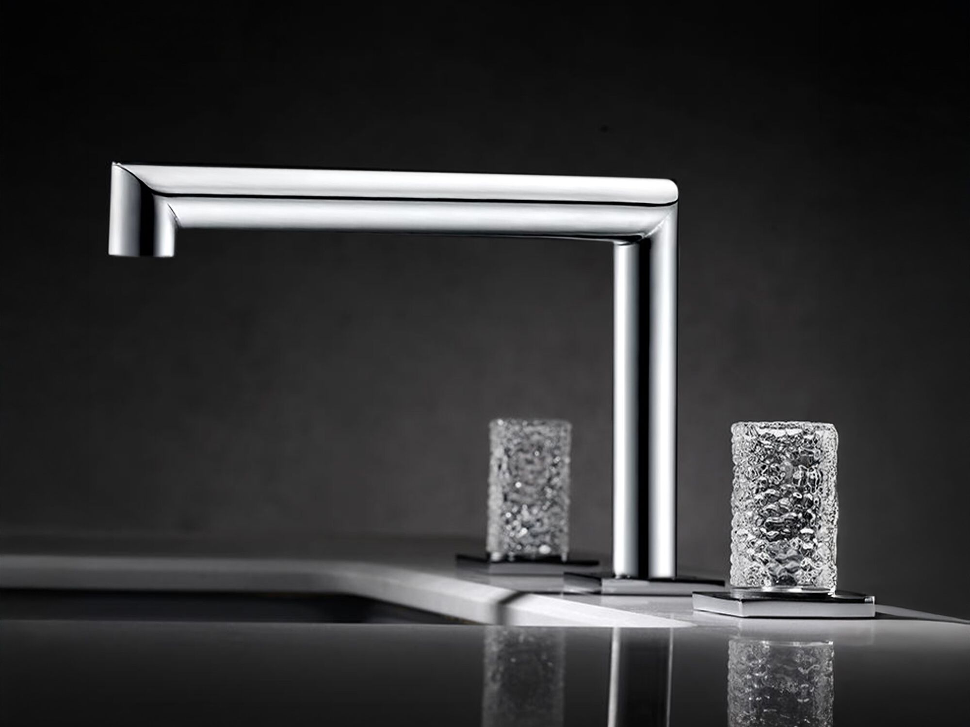 Однорычажный смеситель для раковины с 3 отверстиями Fontana Showers NANTO ARCH-00066493