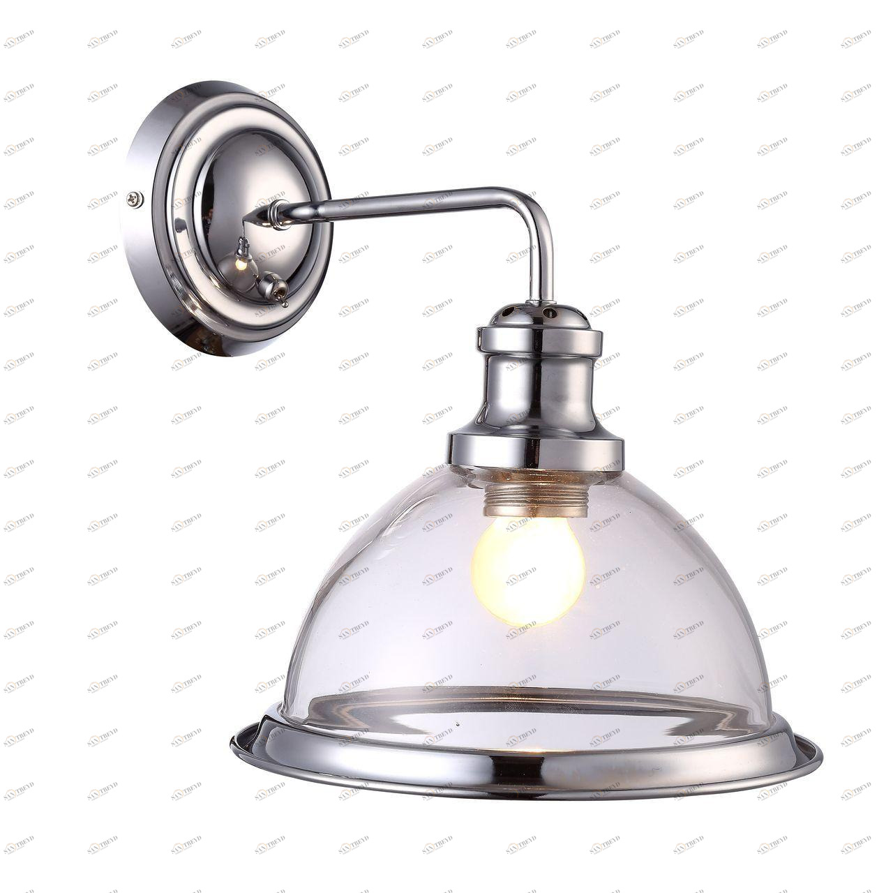 Бра Arte Lamp Oglio A9273AP-1CC ARTE LAMP ПОД СТАРИНУ 109783 Прозрачный;хром 