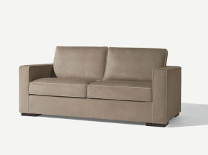 Диван из ткани или кожи