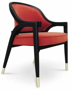 KOKET Стул из ткани с подлокотниками