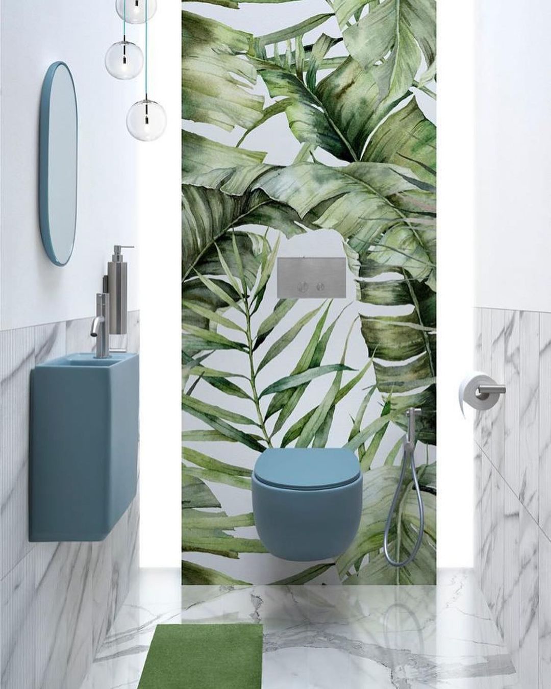 S555T0R0V6.140 Подвесной унитаз настенный Синий A. e T. Italia Dot Италия AeT ITALIA DOT 2.0 - Вид №1