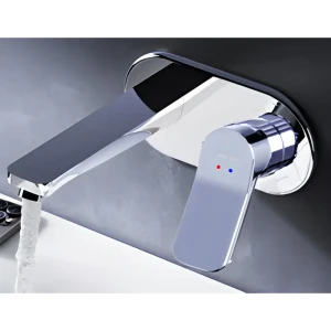 Смеситель для раковины AM.PM X-Joy F85A72200, скрытый монтаж, однорычажный, цвет хром