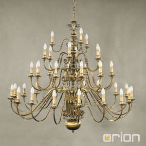 Orion LU 1239/18+12+6+3 Patina Adler люстра светильник подвесная