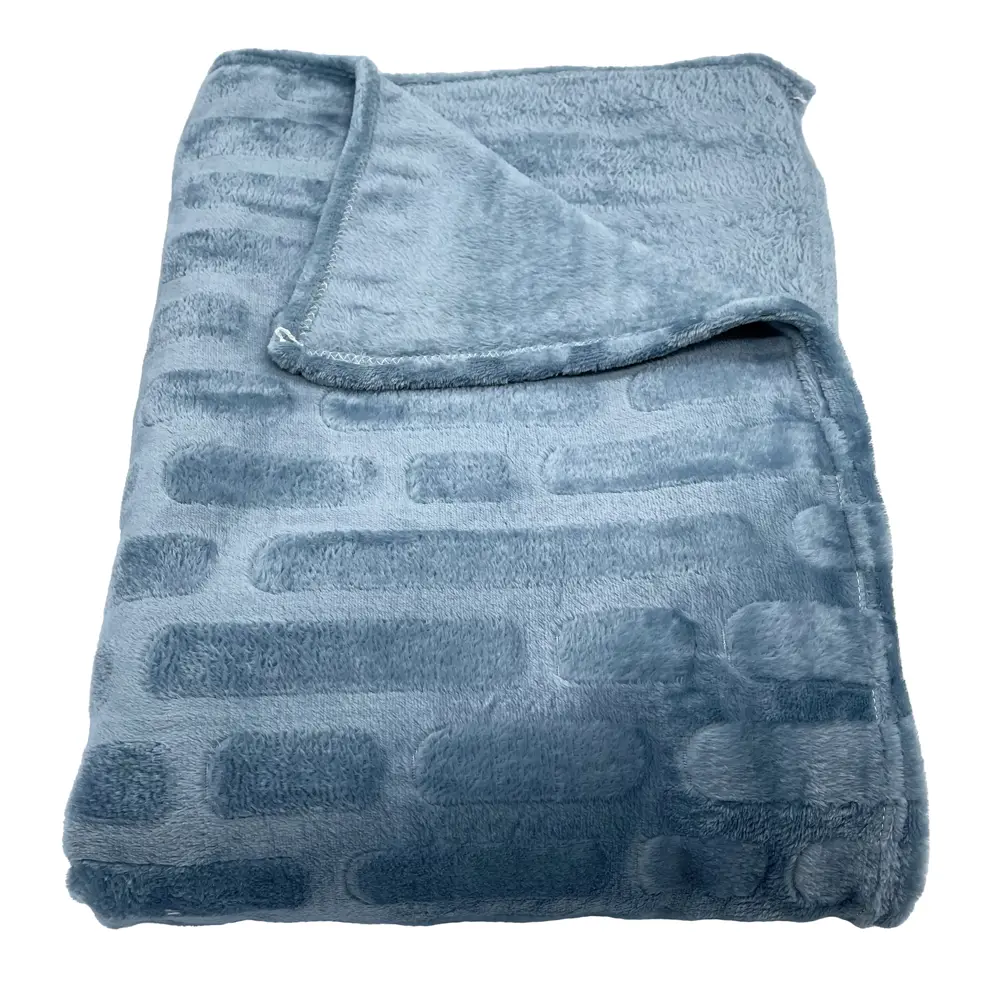 Плед Ardenza Thep 150x200 см фланель цвет синий STLM-2045330