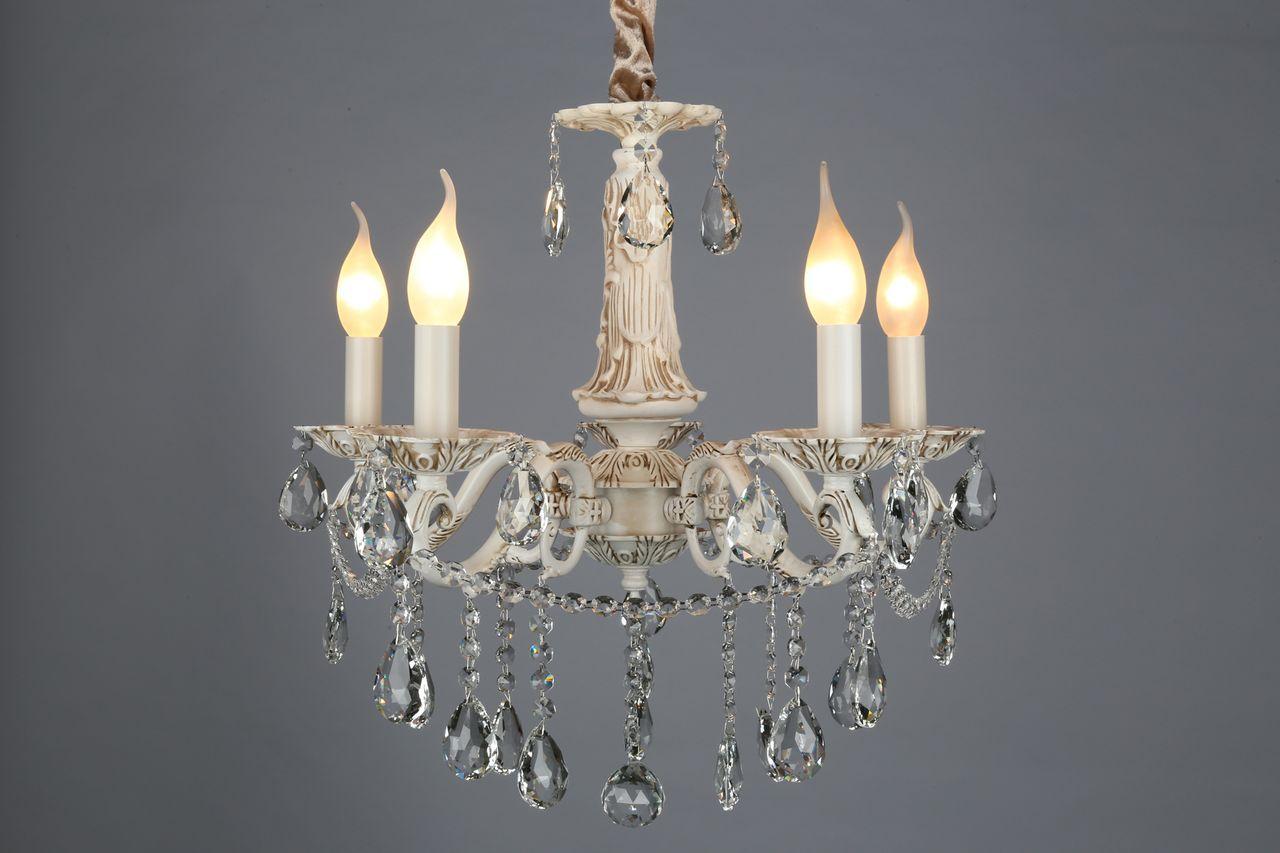 Подвесная люстра Omnilux OML-77203-05 OMNILUX OML-772 185596 Бежевый  - Вид №3