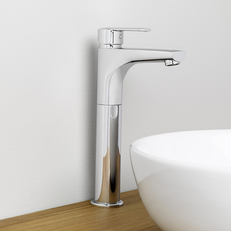 20030074 Смеситель Для Умывальника Drop High Chrome Westerbergs  Хром 