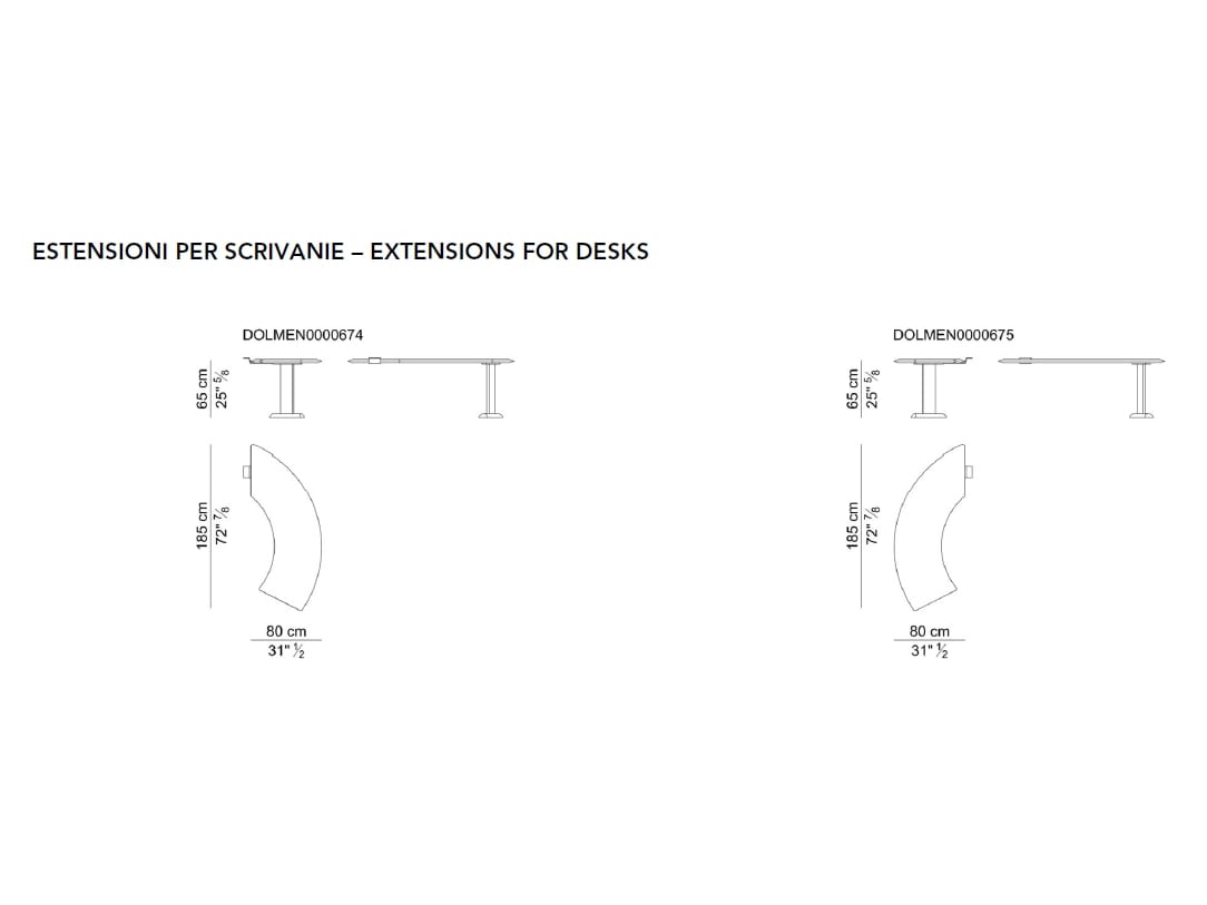 Деревянный угловой исполнительный стол i 4 Mariani ARCH-00030107 - Вид №9