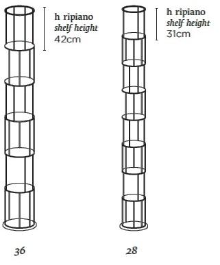 DE CASTELLI Модульный стеллаж из металла sun-id-1420694 - Вид №3