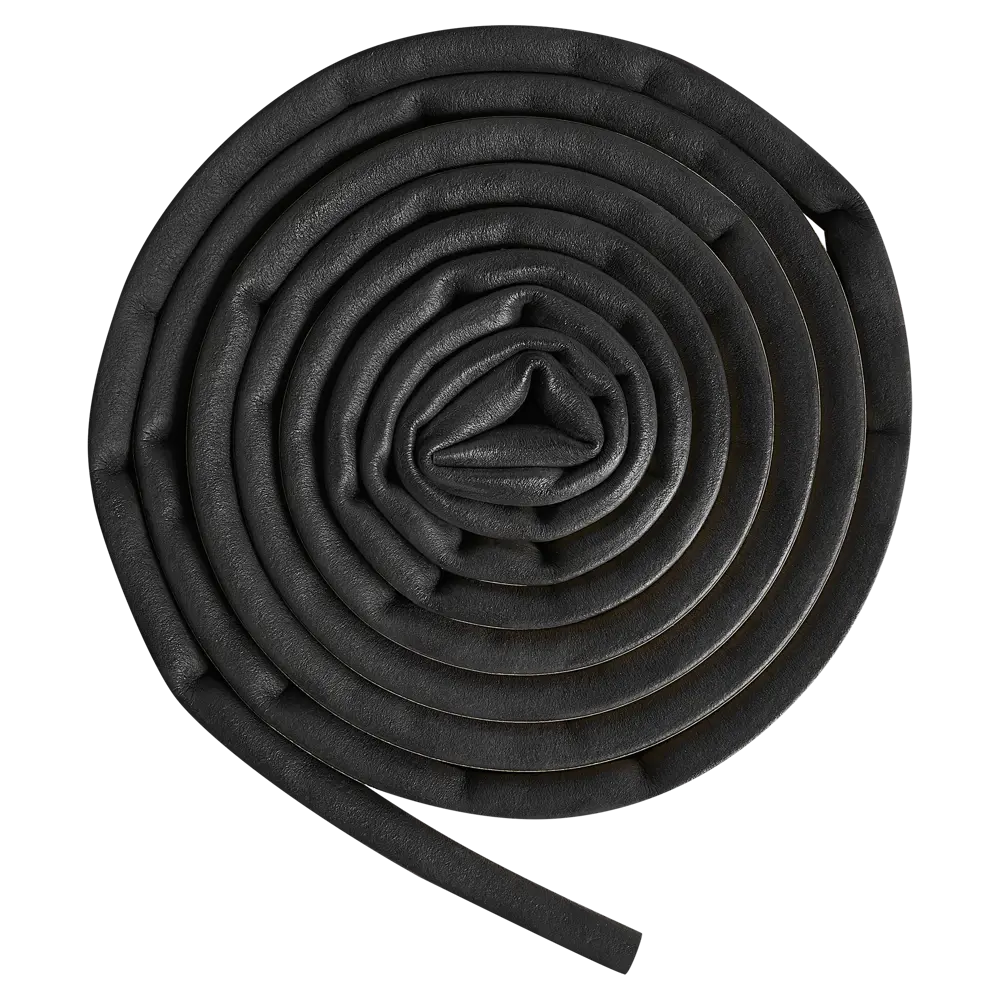 Уплотнитель EPDM для окон и дверей самоклеящийся MONLID D-профиль 6 м цвет черный STLM-2112823 - Вид №1