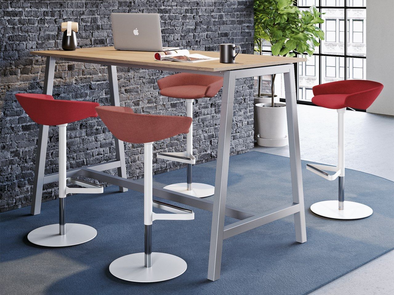 Ткань регулируемая высота поворотный офисный стул FREZZA Karl ARCH-00018495