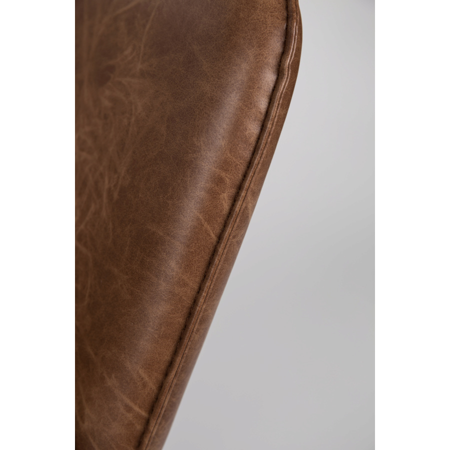 Лаунж кресло Bon коричневое White Label Living 3100040 - Вид №9