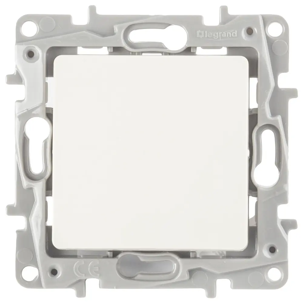 Выключатель Legrand Etika одноклавишный для скрытого монтажа в цвете слоновая кость 17356345