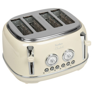 9913740 Тостер TESLER TT-445 бежевый
