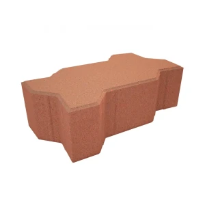 Плитка тротуарная Сигма 220x110x70 мм цвет красный 85263235 STLM-2062791