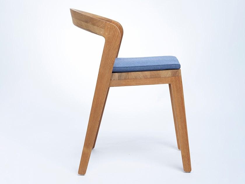 Wildspirit Садовый стул из тика со встроенной подушкой Play sun-id-1426906 - Вид №1