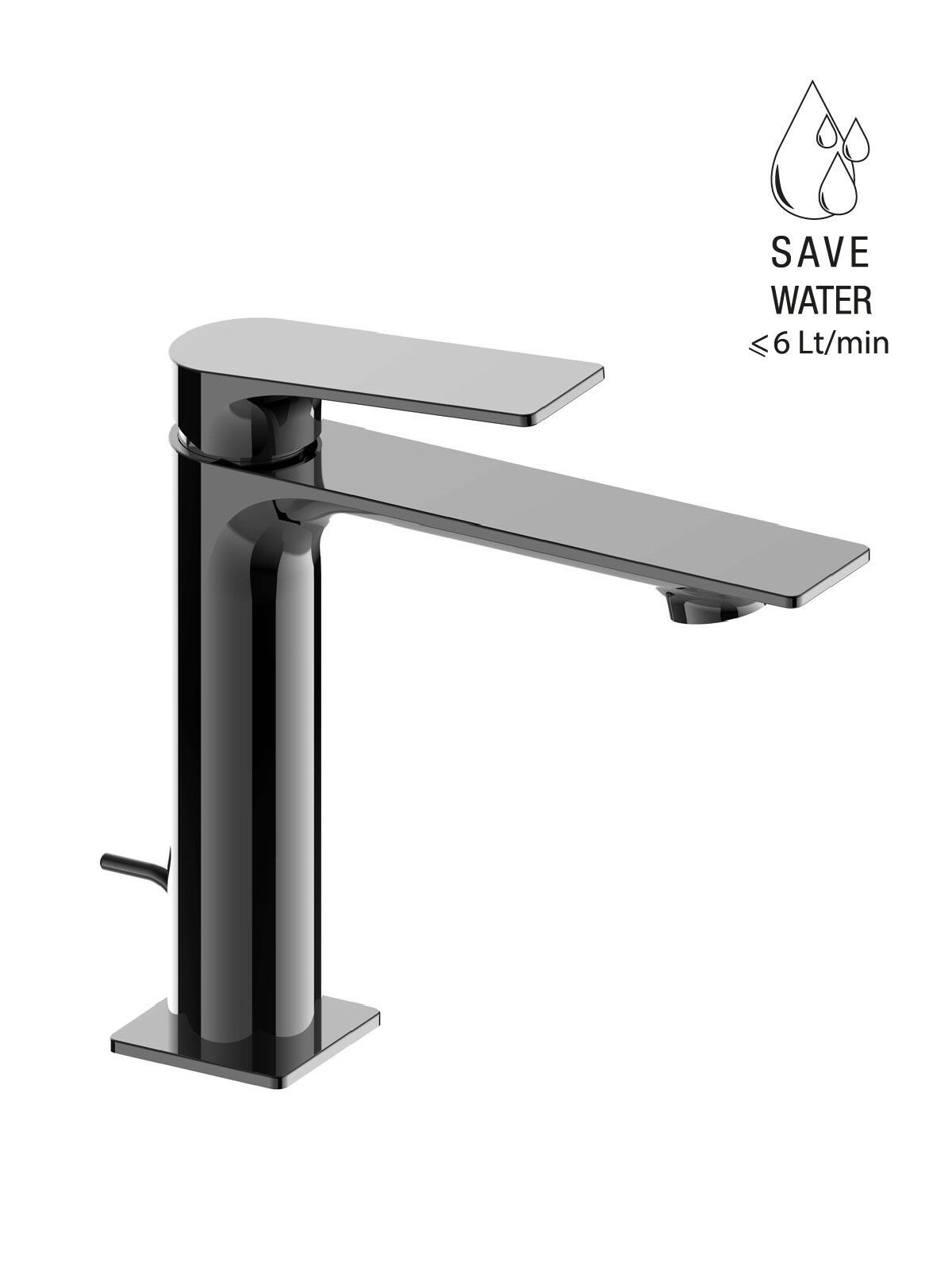 Однорычажный смеситель для раковины с раковиной Rubinetterie Frattini Narciso ARCH-00094169 - Вид №8