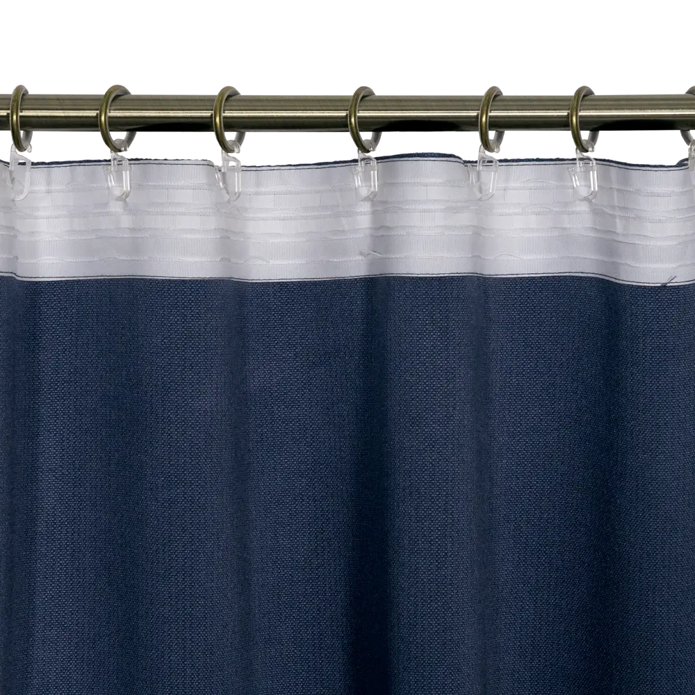 Штора на ленте «Велюр» 160х260 см цвет синий WITERRA STLM-2212081 - Вид №4