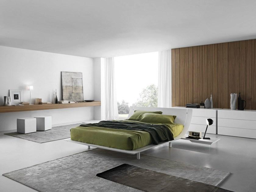 Presotto Лакированная двуспальная кровать Aqua | letto sun-id-1414183 - Вид №1