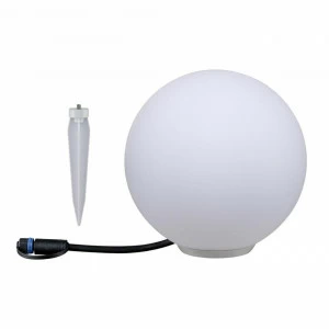 Уличный светильник ландшафтный светодиодный D 20 см белый Lichtobjekt Globe 94177 PAULMANN LICHTOBJEKT GLOBE 00-3897016 Белый