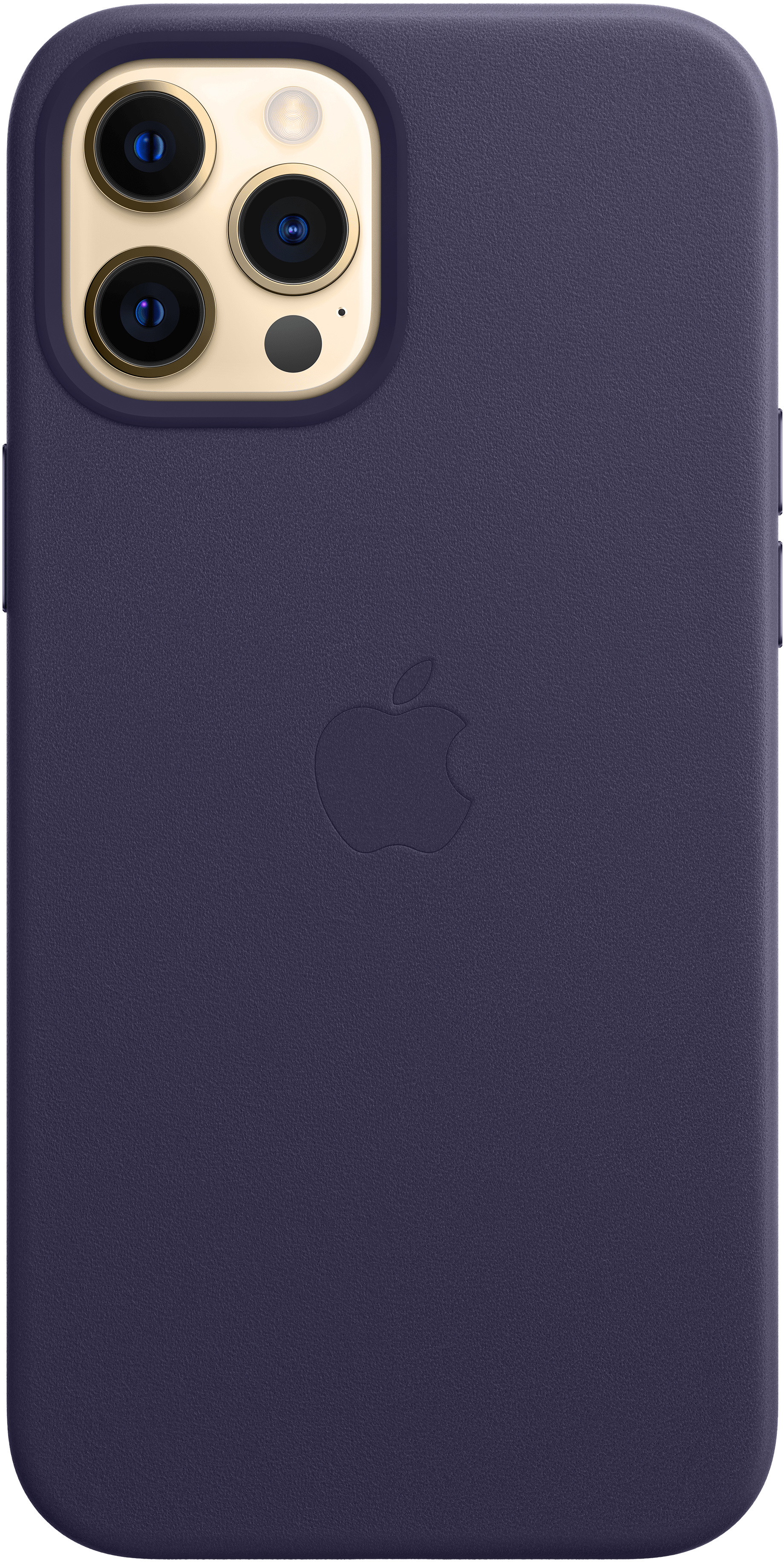 MJYT3ZE/A Iphone 12 pro max leather case with magsafe - deep violet Apple Santreyd  - Вид №1