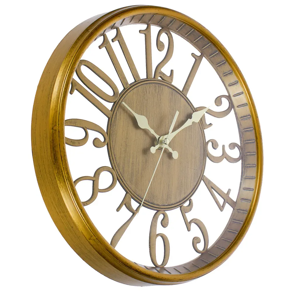 Часы настенные цвет бронзовый диаметр 31 см Santreyd STLM-2115101 - Вид №4