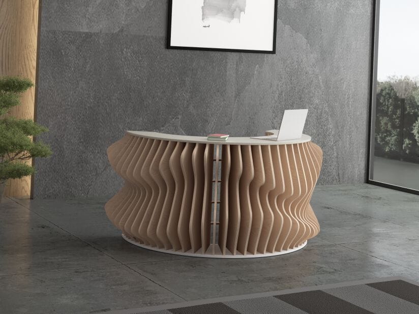 Стойка регистрации из фанеры MYWOODREAM COLIN ARCH-00088729