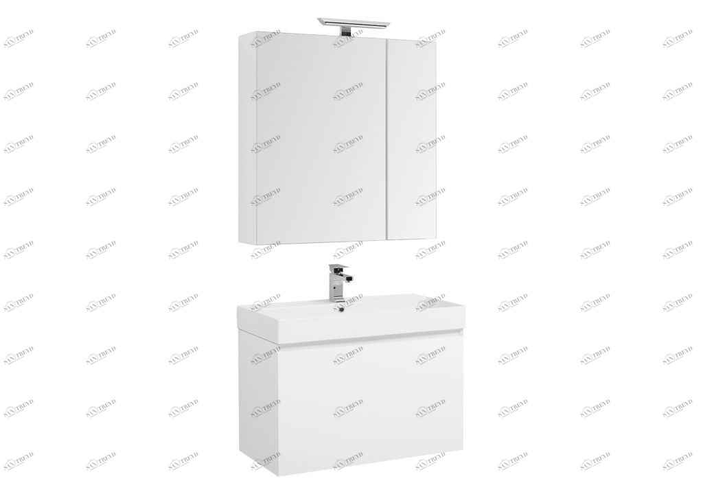 Мебель для ванной Aquanet Йорк 85 белый 00203644