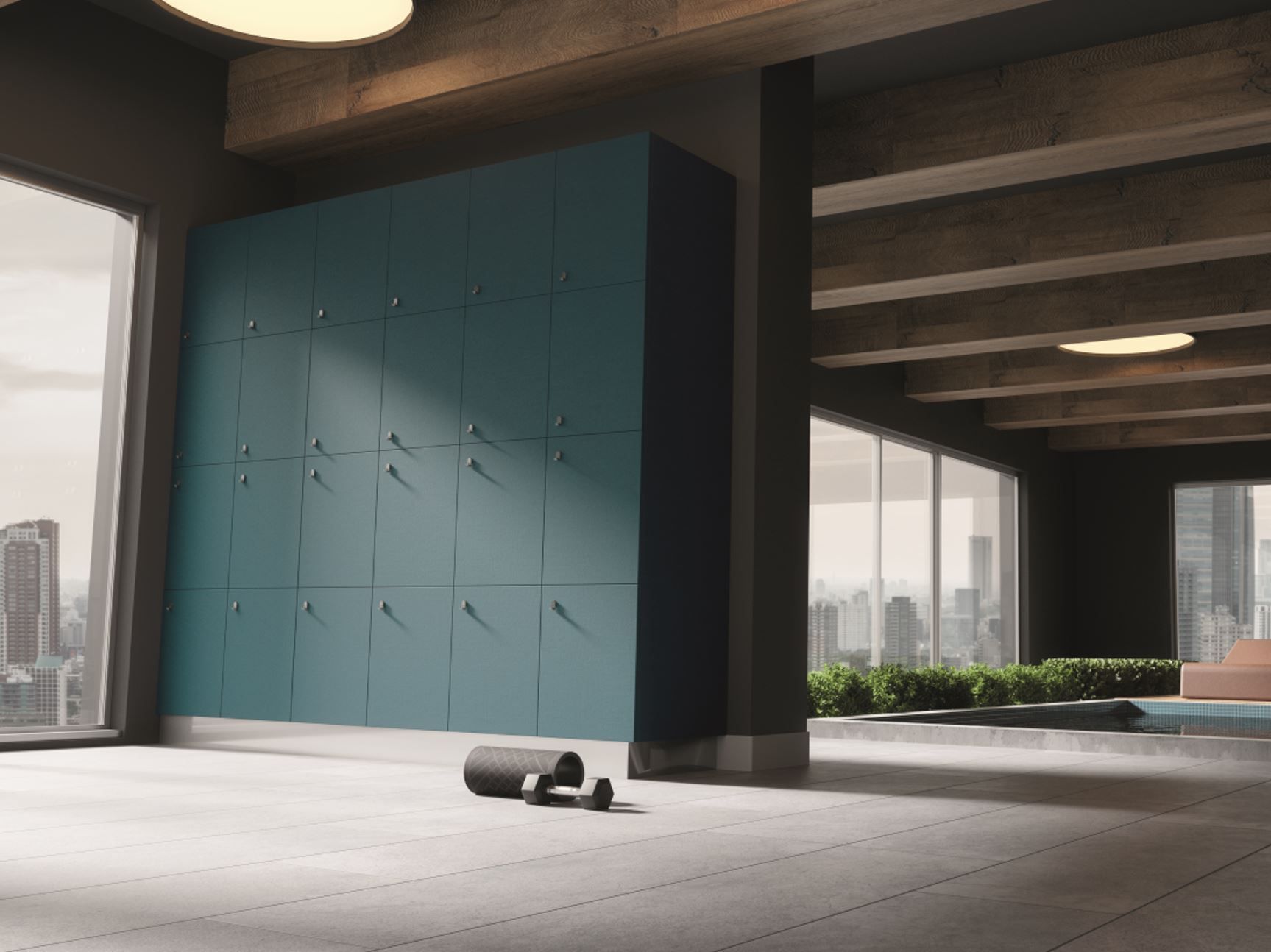 Деревянная мебель для раздевалок MOBILIFICIO SANGIORGI Made to fit ARCH-00087280 - Вид №1