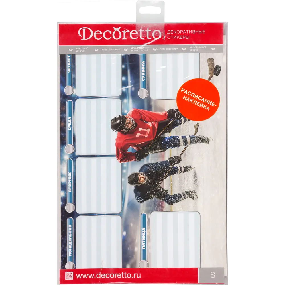 Наклейка «Школа- Ледовый дворец» Декоретто S Santreyd STLM-2191101 - Вид №2