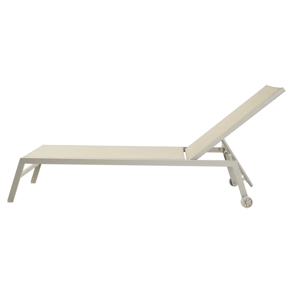 Шезлонг BEGINIA Lazo 200x68x31 см алюминий коричневый STLM-2128030 - Вид №16